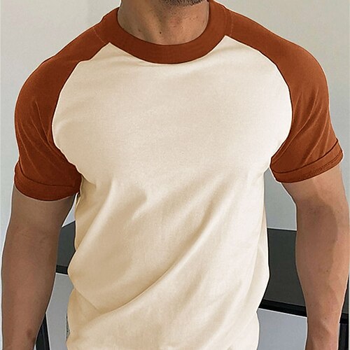 Herre T skjorte T-skjorte Fargeblokk Raglan erme Crew-hals Gate Feriereise Kort Erme Lapper Klær Mote Designer Grunnleggende
Herre T skjorte T-skjorte Fargeblokk Raglan erme Crew-hals Gate Feriereise Kort Erme Lapper Klær Mote Designer Grunnleggende