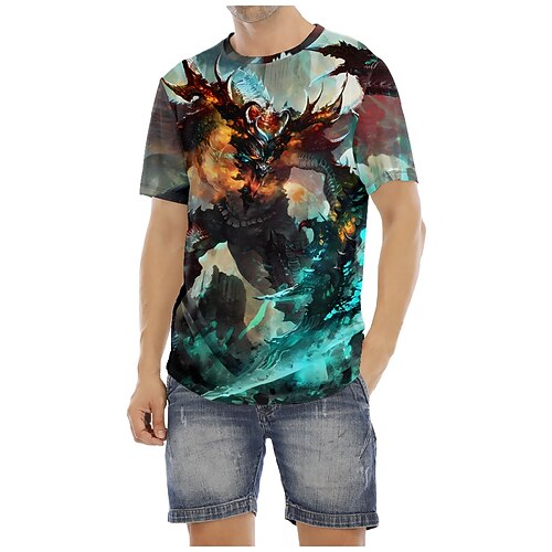 Calabozos y Dragones gragón T-Shirt Anime Gráfico Camiseta Para Hombre Mujer Unisexo Adulto Impresión 3D 100% Poliéster Casual Diario
Calabozos y Dragones gragón T-Shirt Anime Gráfico Camiseta Para Hombre Mujer Unisexo Adulto Impresión 3D 100% Poliéster Casual Diario