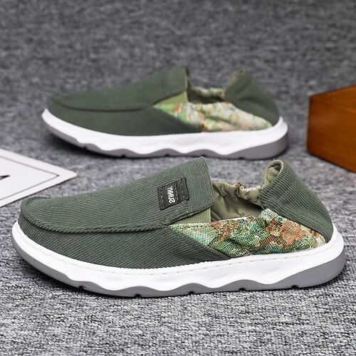 Herren Loafer Slip On Komfort Schuhe Loafer aus Stoff Brautkleider schlicht Täglich Leinwand Atmungsaktiv Schwarz Grün Grau Sommer
Herren Loafer Slip On Komfort Schuhe Loafer aus Stoff Brautkleider schlicht Täglich Leinwand Atmungsaktiv Schwarz Grün Grau Sommer