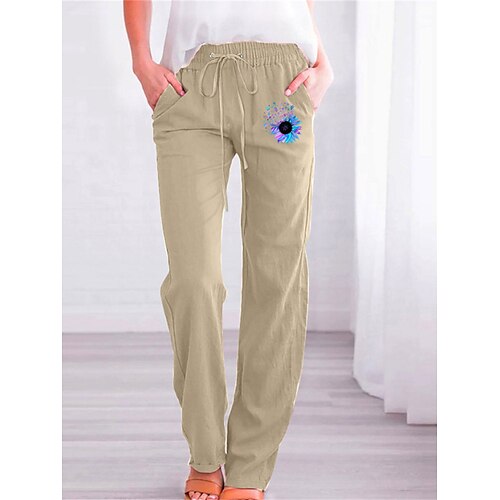 Per donna Plus Size loungewear Pantaloni Fiore decorativo Di tendenza Informale Morbido Interni Giornaliero Da letto Lino Traspirante Pantalone lungo Pantalone Tasche Estate Primavera Verde chiaro
Per donna Plus Size loungewear Pantaloni Fiore decorativo Di tendenza Informale Morbido Interni Giornaliero Da letto Lino Traspirante Pantalone lungo Pantalone Tasche Estate Primavera Verde chiaro