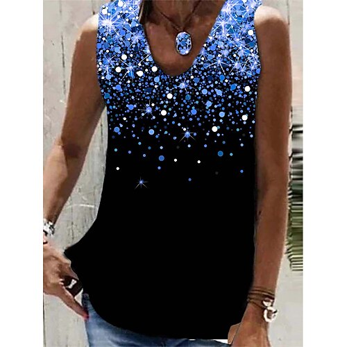 Damen Tank Top Schwarz Königsblau Blau Batik Bedruckt Ärmellos Casual Basic V Ausschnitt Standard S
Damen Tank Top Schwarz Königsblau Blau Batik Bedruckt Ärmellos Casual Basic V Ausschnitt Standard S