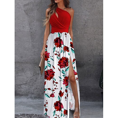 Per donna Abito lungo Abito lungo Abito linea A Abito estivo Abito stampato Floreale Moderno Vestito elegante Giornaliero Per eventi Appuntamento Increspato Spacco Senza maniche Monospalla Vestito
Per donna Abito lungo Abito lungo Abito linea A Abito estivo Abito stampato Floreale Moderno Vestito elegante Giornaliero Per eventi Appuntamento Increspato Spacco Senza maniche Monospalla Vestito