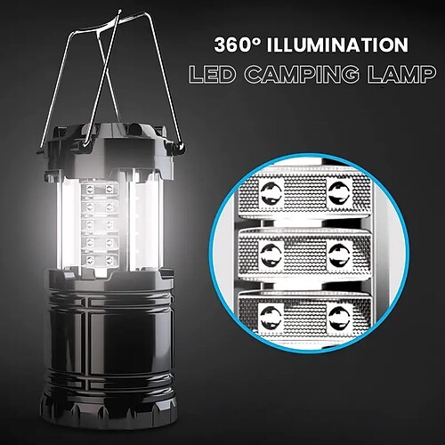 led camping lanterne 30leds utendørs lys sammenleggbar bærbar batteridrevet led camping telt lys for utendørs aktiviteter camping fest fotturer orkan nødstrømbrudd overlevelsessett
led camping lanterne 30leds utendørs lys sammenleggbar bærbar batteridrevet led camping telt lys for utendørs aktiviteter camping fest fotturer orkan nødstrømbrudd overlevelsessett