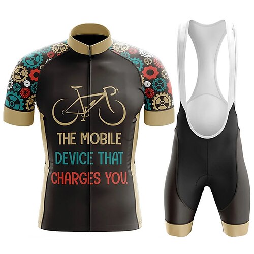 21Grams Herre Cykeltrøje og shorts med seler Kortærmet Bjerg Cykling Vej Cykling Sort Cykel Tøjsæt 3D Måtte Åndbart Svedtransporende Hurtigtørrende Tilbage til lomme Polyester Spandex Sport Bogstav
21Grams Herre Cykeltrøje og shorts med seler Kortærmet Bjerg Cykling Vej Cykling Sort Cykel Tøjsæt 3D Måtte Åndbart Svedtransporende Hurtigtørrende Tilbage til lomme Polyester Spandex Sport Bogstav