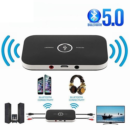 aggiornato bluetooth 5.0 trasmettitore audio ricevitore rca 3.5mm aux jack usb dongle musica adattatore wireless per auto pc tv cuffie
aggiornato bluetooth 5.0 trasmettitore audio ricevitore rca 3.5mm aux jack usb dongle musica adattatore wireless per auto pc tv cuffie