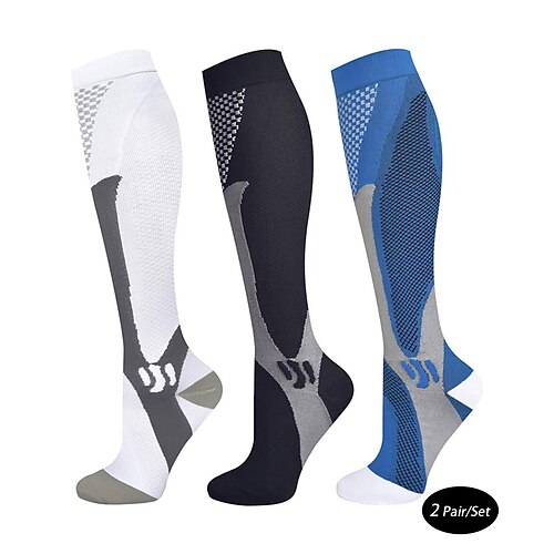 Homme 2 paires Chaussettes Chaussettes de compression Noir Blanche Couleur Bloc de couleur Au-dessus du mollet Casual du quotidien Basique Moyen Eté Printemps Automne mode Traditionnel / Classique
Homme 2 paires Chaussettes Chaussettes de compression Noir Blanche Couleur Bloc de couleur Au-dessus du mollet Casual du quotidien Basique Moyen Eté Printemps Automne mode Traditionnel / Classique