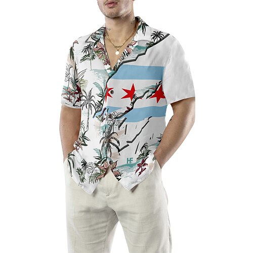 Herren Hemd Hawaiihemd Sommerhemd Blumen Kokosnussbaum Grafik-Drucke Musik Musikinstrument Kubanisches Halsband Schwarz Weiß Grün Outdoor Casual Kurzarm Bedruckt Bekleidung Sport Modisch Strassenmode
Herren Hemd Hawaiihemd Sommerhemd Blumen Kokosnussbaum Grafik-Drucke Musik Musikinstrument Kubanisches Halsband Schwarz Weiß Grün Outdoor Casual Kurzarm Bedruckt Bekleidung Sport Modisch Strassenmode