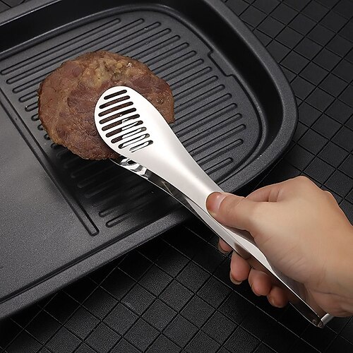 Pinza per servire cibo in acciaio inossidabile Pinza per cibo con griglia cava per cucinare grigliare insalata barbecue cucina a buffet
Pinza per servire cibo in acciaio inossidabile Pinza per cibo con griglia cava per cucinare grigliare insalata barbecue cucina a buffet