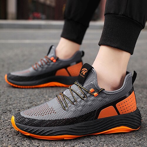 Per uomo Scarpe da ginnastica Uncinetto Scarpe comfort Informale Giornaliero Ufficio e carriera Footing A maglia Tessitura volante Traspirante Stivaletti / tronchetti Rosso scuro Arancione e nero
Per uomo Scarpe da ginnastica Uncinetto Scarpe comfort Informale Giornaliero Ufficio e carriera Footing A maglia Tessitura volante Traspirante Stivaletti / tronchetti Rosso scuro Arancione e nero