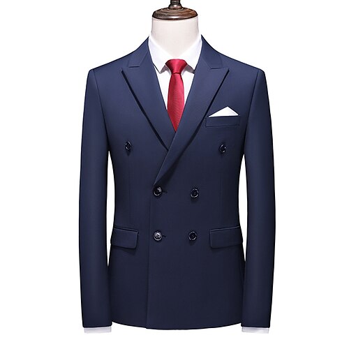 Per uomo Di tendenza San Valentino Giacca Blazer Standard Taglio sartoriale Tinta unita Doppiopetto a sei bottoni Nero Bianco Giallo Rosa Rosso Borgogna Blu reale Azzurro cielo Viola Verde 2023
Per uomo Di tendenza San Valentino Giacca Blazer Standard Taglio sartoriale Tinta unita Doppiopetto a sei bottoni Nero Bianco Giallo Rosa Rosso Borgogna Blu reale Azzurro cielo Viola Verde 2023