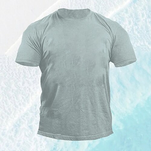 Herre T-shirt Grafiske tryk Ocean Udendørs Rund hals Gade Ferierejse Kort Ærme Ren Tøj Designer Basale Moderne Moderne
Herre T-shirt Grafiske tryk Ocean Udendørs Rund hals Gade Ferierejse Kort Ærme Ren Tøj Designer Basale Moderne Moderne