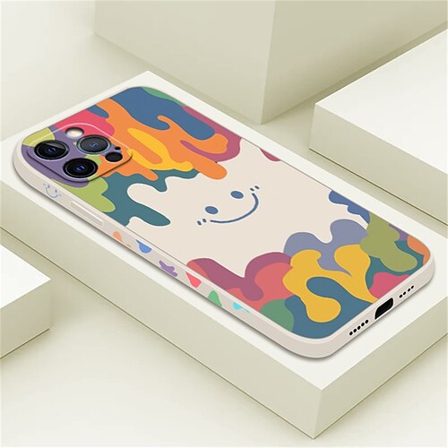 Regenbogen-Smiley-Handyhülle für iPhone 13 12 11 pro max se2020 13 12 mini x xr xs max 7 8 plus weiche Hülle aus flüssigem Silikon
Regenbogen-Smiley-Handyhülle für iPhone 13 12 11 pro max se2020 13 12 mini x xr xs max 7 8 plus weiche Hülle aus flüssigem Silikon