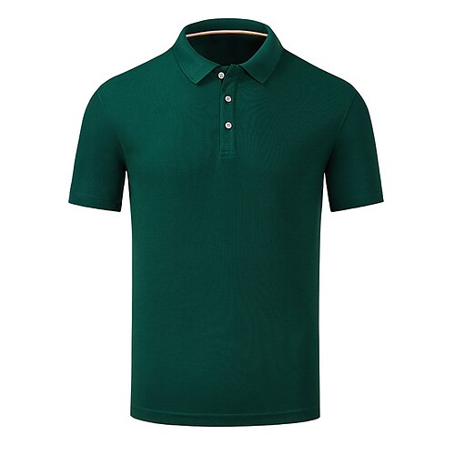 Homens Camiseta Polo Camisa de golfe Casual Feriado Lapela Manga Curta Moda Básico Tecido Botão Verão Fino Ferrugem Vermelho fogo Azul Rio Azul de céu claro Preto Branco Camiseta Polo
Homens Camiseta Polo Camisa de golfe Casual Feriado Lapela Manga Curta Moda Básico Tecido Botão Verão Fino Ferrugem Vermelho fogo Azul Rio Azul de céu claro Preto Branco Camiseta Polo