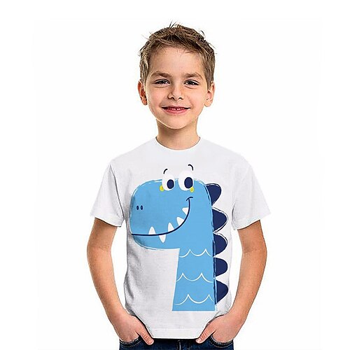 Barn Gutt T skjorte T-skjorte Grafisk Tegneserie Dinosaur Kortermet Crewneck Barn Topp utendørs 3D-utskrift Mote Bedårende Daglig Sommer Hvit 2-13 år
Barn Gutt T skjorte T-skjorte Grafisk Tegneserie Dinosaur Kortermet Crewneck Barn Topp utendørs 3D-utskrift Mote Bedårende Daglig Sommer Hvit 2-13 år