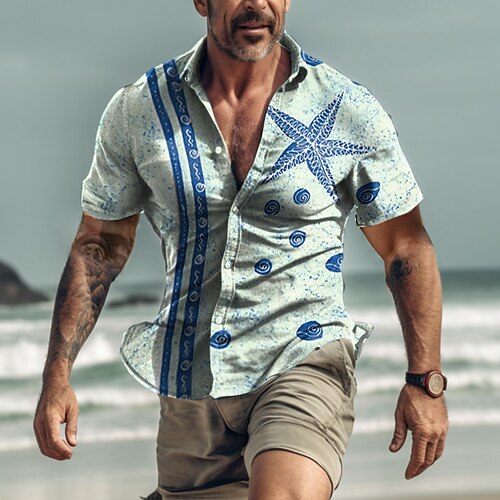 Herren Hemd Hawaiihemd Sommerhemd Sonne Grafik-Drucke Vintage Seestern Schildkröte Umlegekragen Gelb Blau Grün Outdoor Strasse Kurze Ärmel Bedruckt Bekleidung Modisch Strassenmode Designer
Herren Hemd Hawaiihemd Sommerhemd Sonne Grafik-Drucke Vintage Seestern Schildkröte Umlegekragen Gelb Blau Grün Outdoor Strasse Kurze Ärmel Bedruckt Bekleidung Modisch Strassenmode Designer