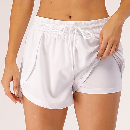 Dame Løbeshorts Træningsshorts Snørelukning 2 i 1 Underdele Atletisk atletiktøj Spandex Åndbart Svedtransporende Blød Fitness Gym Træning Marathon Sportstøj Sportstøj Sort Hvid Lys pink
Dame Løbeshorts Træningsshorts Snørelukning 2 i 1 Underdele Atletisk atletiktøj Spandex Åndbart Svedtransporende Blød Fitness Gym Træning Marathon Sportstøj Sportstøj Sort Hvid Lys pink
