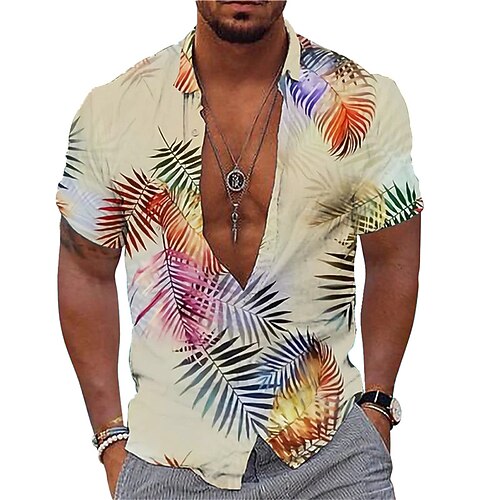 Hombre Camisa camisa hawaiana Estampados Hojas Cuello Vuelto Amarillo Azul Marino Exterior Calle Mangas cortas Estampado Ropa Moda Ropa de calle Design Suave
Hombre Camisa camisa hawaiana Estampados Hojas Cuello Vuelto Amarillo Azul Marino Exterior Calle Mangas cortas Estampado Ropa Moda Ropa de calle Design Suave