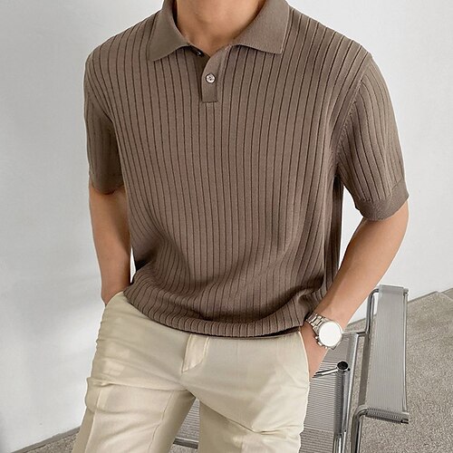 Per uomo polo in maglia Informale Per eventi Bavero Bottoni Manica corta Di tendenza Moderno Liscio Pulsante Estate Nero Bianco Marrone Verde polo in maglia
Per uomo polo in maglia Informale Per eventi Bavero Bottoni Manica corta Di tendenza Moderno Liscio Pulsante Estate Nero Bianco Marrone Verde polo in maglia