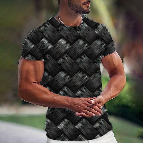Per uomo maglietta Pop art Fantasia geometrica Girocollo Abbigliamento Stampa 3D Esterno Giornaliero Manica corta Stampa Di tendenza Originale Vintage
Per uomo maglietta Pop art Fantasia geometrica Girocollo Abbigliamento Stampa 3D Esterno Giornaliero Manica corta Stampa Di tendenza Originale Vintage