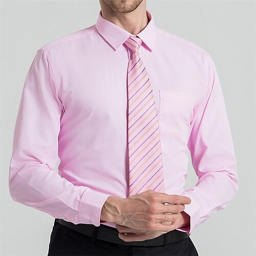 Herre Dresskjorter Skjorte med knapp ned Lys Rosa Svart Hvit Langermet عادي Aftæpning Vår Høst Ut på byen Fritid / hverdag Klær Lomme
Herre Dresskjorter Skjorte med knapp ned Lys Rosa Svart Hvit Langermet عادي Aftæpning Vår Høst Ut på byen Fritid / hverdag Klær Lomme