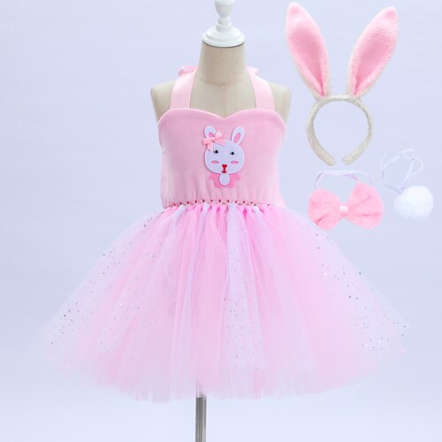 Animal Dress Cosplay Costume Animal Costume Kid's Girls' Cosplay Casual Festival / Holiday Organza Coral Velve Pink Easy Carnival Costumes
Animal Dress Cosplay Costume Animal Costume Kid's Girls' Cosplay Casual Festival / Holiday Organza Coral Velve Pink Easy Carnival Costumes