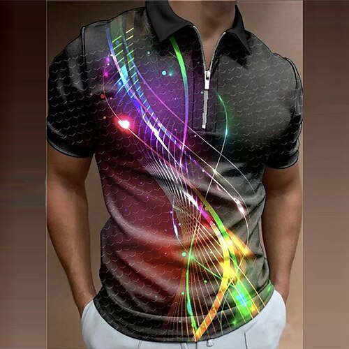 Herre Button Up Poloer Revers polo POLO Trøje Golftrøje Grafiske tryk Musik Fjer Noder Aftæpning Sort Hvid Lilla udendørs Gade Kort Ærme Trykt mønster Tøj Sport Mode Gade Designer
Herre Button Up Poloer Revers polo POLO Trøje Golftrøje Grafiske tryk Musik Fjer Noder Aftæpning Sort Hvid Lilla udendørs Gade Kort Ærme Trykt mønster Tøj Sport Mode Gade Designer
