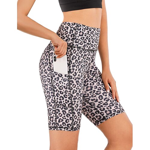 Dame Sykkelshorts Korte leggings Sidelommer Midjekontroll Rumpeløft Høy Midje Yoga & Danse Sko Trening Treningsøkt Bunner Leopard Kamuflasje Svart Militærgrønn Rød Spandex sport Sportsklær Elastisk
Dame Sykkelshorts Korte leggings Sidelommer Midjekontroll Rumpeløft Høy Midje Yoga & Danse Sko Trening Treningsøkt Bunner Leopard Kamuflasje Svart Militærgrønn Rød Spandex sport Sportsklær Elastisk