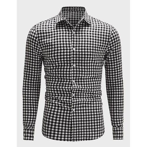 Per uomo Camicia Camicia con bottoni Camicia estiva Maglietta informale Nero Manica lunga A quadri Bavero Strada Da mare Stampa Abbigliamento Di tendenza Comodo
Per uomo Camicia Camicia con bottoni Camicia estiva Maglietta informale Nero Manica lunga A quadri Bavero Strada Da mare Stampa Abbigliamento Di tendenza Comodo
