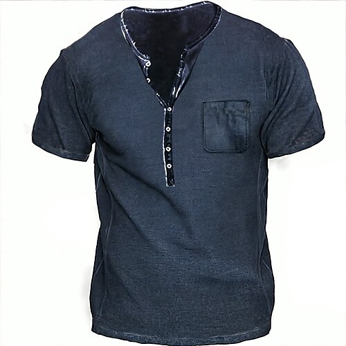 Per uomo maglietta Camicia Henley T-shirt Liscio Henley Strada Da mare Maniche corte Abbigliamento Di tendenza Originale Essenziale
Per uomo maglietta Camicia Henley T-shirt Liscio Henley Strada Da mare Maniche corte Abbigliamento Di tendenza Originale Essenziale