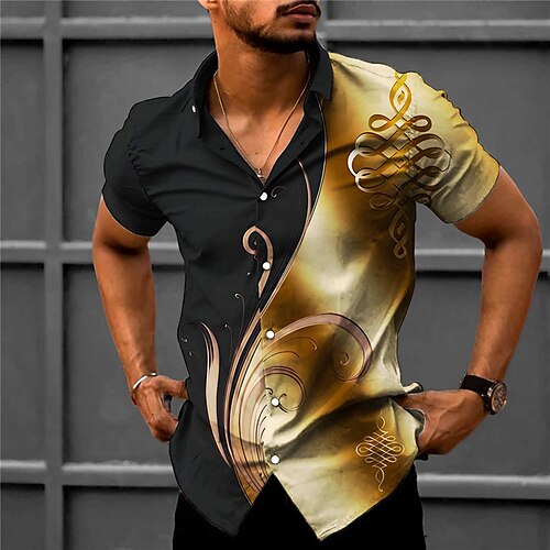 Herren Hemd Blumen Grafik-Drucke Umlegekragen Rote Blau Gold Grau Outdoor Strasse Kurze Ärmel Bedruckt Bekleidung Modisch Strassenmode Designer Brautkleider schlicht
Herren Hemd Blumen Grafik-Drucke Umlegekragen Rote Blau Gold Grau Outdoor Strasse Kurze Ärmel Bedruckt Bekleidung Modisch Strassenmode Designer Brautkleider schlicht