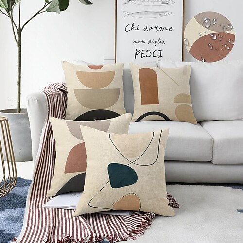 Outdoor Waterproof Pillow Cover Abstract for Patio Garden Sofa Couch Livingroom 1pc
Outdoor Waterproof Pillow Cover Abstract for Patio Garden Sofa Couch Livingroom 1pc