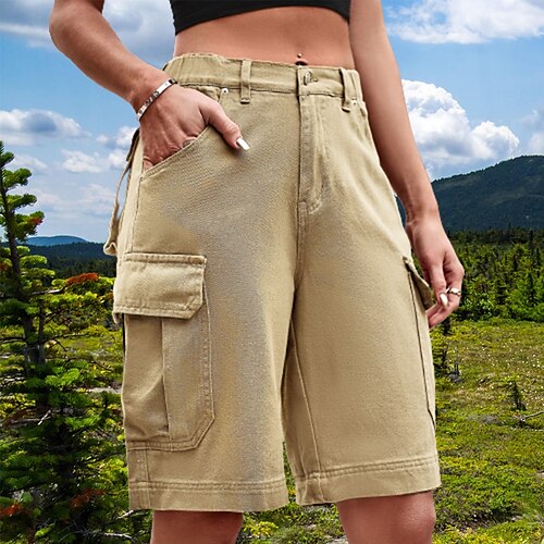 Dame Shorts med lommer Trekking-shorts Udendørs Regulær Bærbar Åndbart Blød Hurtigtørrende Shorts Underdele Elastisk Talje Sort Gul Bomuld Fiskeri Camping / Vandring / Grotteudforskning Rejse S M L
Dame Shorts med lommer Trekking-shorts Udendørs Regulær Bærbar Åndbart Blød Hurtigtørrende Shorts Underdele Elastisk Talje Sort Gul Bomuld Fiskeri Camping / Vandring / Grotteudforskning Rejse S M L
