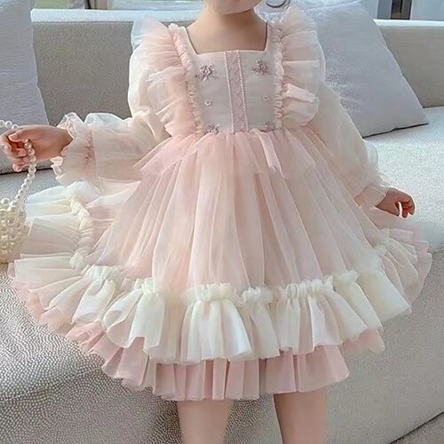 Bambino Da ragazza Vestito Cartoni animati Abito casual Medio Vestito Esterno Colletto quadrato Manica lunga Attivo Vestito 3-7 anni Estate Rosa
Bambino Da ragazza Vestito Cartoni animati Abito casual Medio Vestito Esterno Colletto quadrato Manica lunga Attivo Vestito 3-7 anni Estate Rosa