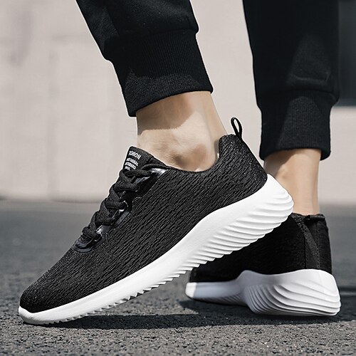 Per uomo Scarpe da ginnastica Scarpe da corsa Scarpe sportive Ammortizzamento Traspirante Leggero Morbido Antiscivolo Corsa Jogging A maglia Estate Primavera Nero Bianco / Nero Grigio
Per uomo Scarpe da ginnastica Scarpe da corsa Scarpe sportive Ammortizzamento Traspirante Leggero Morbido Antiscivolo Corsa Jogging A maglia Estate Primavera Nero Bianco / Nero Grigio
