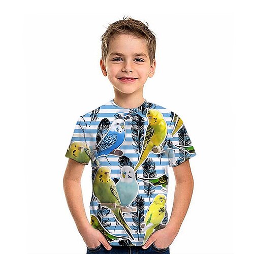 Bambino Da ragazzo maglietta Tee Pop art Animali Banda Manica corta Girocollo Top bambini Esterno Stampa 3D Sportivo Di tendenza Giornaliero Estate Blu 2-13 anni
Bambino Da ragazzo maglietta Tee Pop art Animali Banda Manica corta Girocollo Top bambini Esterno Stampa 3D Sportivo Di tendenza Giornaliero Estate Blu 2-13 anni