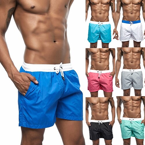 Per uomo Boxer da mare Pantaloncini da mare Leggero Asciugatura rapida Boxer da surf Pantaloni Nuoto Surf Spiaggia Sport acquatici Tinta unita Estate Primavera
Per uomo Boxer da mare Pantaloncini da mare Leggero Asciugatura rapida Boxer da surf Pantaloni Nuoto Surf Spiaggia Sport acquatici Tinta unita Estate Primavera
