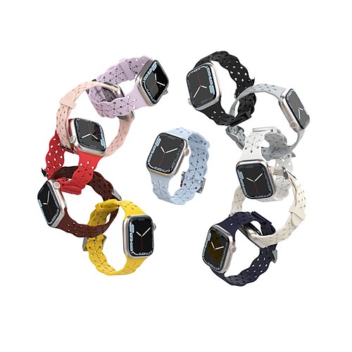 Correa Deportiva Compatible con Apple Watch Correa 38mm 40mm 41mm 42mm 44mm 45mm 49mm Impermeable Ajustable Mujeres Hombres Silicona correa de repuesto para iwatch Series Ultra 8 7 6 5 4 3 2 1 SE
Correa Deportiva Compatible con Apple Watch Correa 38mm 40mm 41mm 42mm 44mm 45mm 49mm Impermeable Ajustable Mujeres Hombres Silicona correa de repuesto para iwatch Series Ultra 8 7 6 5 4 3 2 1 SE