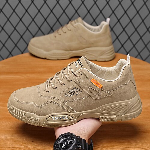 Hombre Zapatillas de deporte Zapatillas de plataforma Deportivo Casual Exterior Diario Zapatos para correr Zapatos de Paseo PU Transpirable Negro Color Caquí Gris Verano Primavera
Hombre Zapatillas de deporte Zapatillas de plataforma Deportivo Casual Exterior Diario Zapatos para correr Zapatos de Paseo PU Transpirable Negro Color Caquí Gris Verano Primavera
