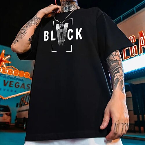 Per uomo maglietta Magliette grafiche Camicia fresca Camicia oversize Alfabetico Stampe astratte Girocollo Stampa a caldo Strada Giornaliero Maniche corte Stampa Abbigliamento Originale Essenziale
Per uomo maglietta Magliette grafiche Camicia fresca Camicia oversize Alfabetico Stampe astratte Girocollo Stampa a caldo Strada Giornaliero Maniche corte Stampa Abbigliamento Originale Essenziale