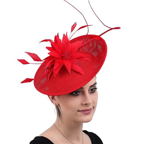 fascinators sinamay Bryllup Kentucky Derby Retrorød Brude Med Fjer Medaljon Hovedbeklædning
fascinators sinamay Bryllup Kentucky Derby Retrorød Brude Med Fjer Medaljon Hovedbeklædning