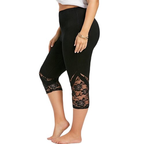 Dame Leggings caprishorts Svart Mote Avslappet Helg Blonde Høy Elastisitet Kalv lengde Midjekontroll عادي L XL 2XL 3XL 4XL
Dame Leggings caprishorts Svart Mote Avslappet Helg Blonde Høy Elastisitet Kalv lengde Midjekontroll عادي L XL 2XL 3XL 4XL