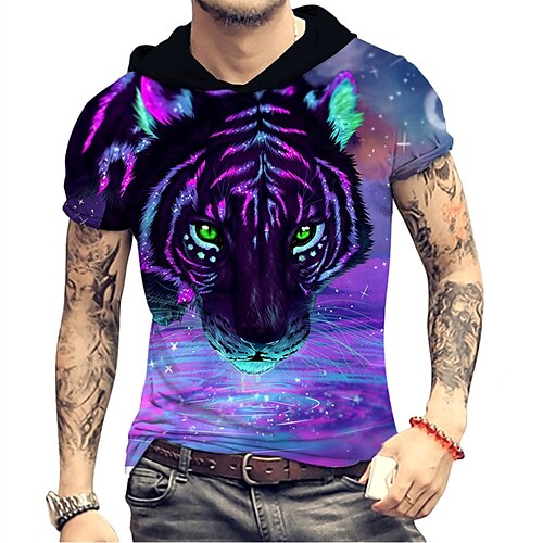 Animal Tigger Cartoon Sportswear Back To School Anime Harajuku Graphic Top For Men's Adults' 3D Print 100% Polyester
Animal Tigger Cartoon Sportswear Back To School Anime Harajuku Graphic Top For Men's Adults' 3D Print 100% Polyester