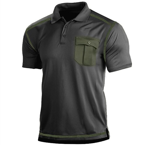 Herre POLO Trøje Golftrøje Afslappet Ferie Knaphul Klassisk Kortærmet Mode Basale Vanlig Knap Lomme Sommer Regulær Grå POLO Trøje
Herre POLO Trøje Golftrøje Afslappet Ferie Knaphul Klassisk Kortærmet Mode Basale Vanlig Knap Lomme Sommer Regulær Grå POLO Trøje