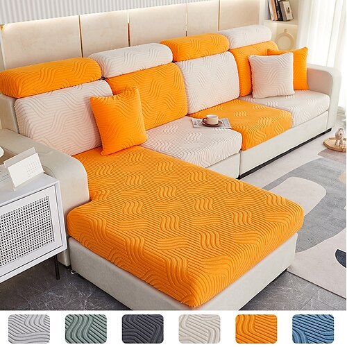 Stretch Wärme Sofa Sitzkissenbezug Jacquard Schonbezug Elastisch Couch Sessel Zweiersofa 4- oder 3-Sitzer einfarbig massiv weich strapazierfähig waschbar
Stretch Wärme Sofa Sitzkissenbezug Jacquard Schonbezug Elastisch Couch Sessel Zweiersofa 4- oder 3-Sitzer einfarbig massiv weich strapazierfähig waschbar