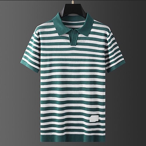 Per uomo Camicia da golf Golf polo in maglia Informale Per eventi Bavero Manica corta Di tendenza Moderno Banda Pulsante Estate Nero Marrone Verde Camicia da golf Golf
Per uomo Camicia da golf Golf polo in maglia Informale Per eventi Bavero Manica corta Di tendenza Moderno Banda Pulsante Estate Nero Marrone Verde Camicia da golf Golf