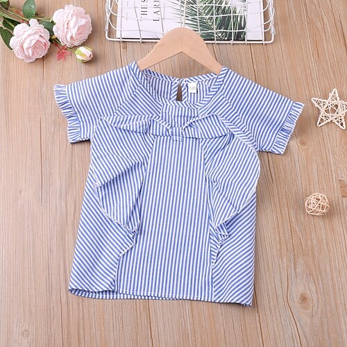 Baby Jente Jul Cardigan Stripe Skole Kortermet Crewneck Aktiv 3-7 år Sommer Himmelblå
Baby Jente Jul Cardigan Stripe Skole Kortermet Crewneck Aktiv 3-7 år Sommer Himmelblå