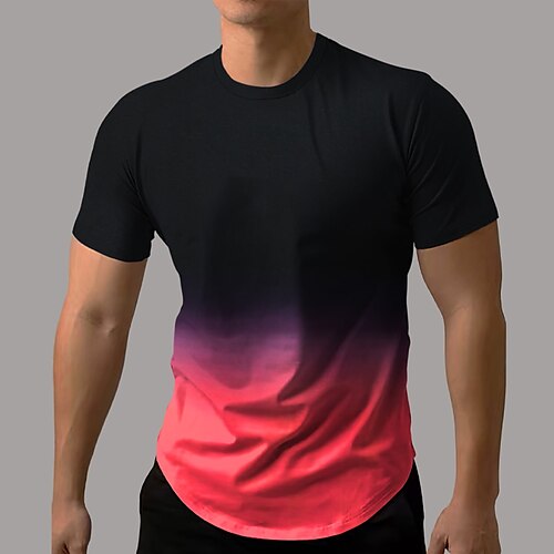Herre T-shirt Hældning Rund Hals Ferierejse I-byen-tøj Kort Ærme Tøj Mode Basale Afslappet
Herre T-shirt Hældning Rund Hals Ferierejse I-byen-tøj Kort Ærme Tøj Mode Basale Afslappet