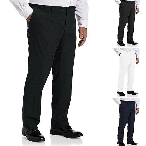Herre Bukser kinesisk Chino bukser Lomme عادي Komfort Pustende Virksomhet Daglig Mote Fritid Svart Hvit
Herre Bukser kinesisk Chino bukser Lomme عادي Komfort Pustende Virksomhet Daglig Mote Fritid Svart Hvit