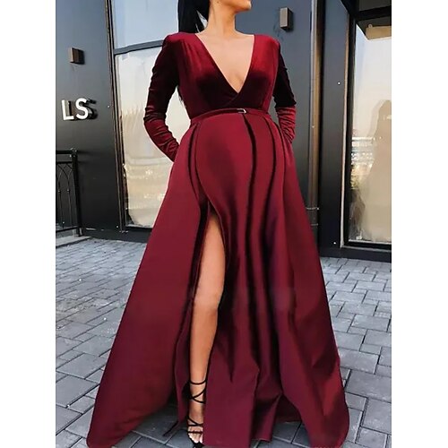 Per donna Abito di maternità Vestito da festa Vestito svasato Abito da servizio fotografico Tinta unica Abito lungo Abito lungo Manica lunga Tasche Spacco A V Di tendenza Feste Vino Estate Primavera
Per donna Abito di maternità Vestito da festa Vestito svasato Abito da servizio fotografico Tinta unica Abito lungo Abito lungo Manica lunga Tasche Spacco A V Di tendenza Feste Vino Estate Primavera