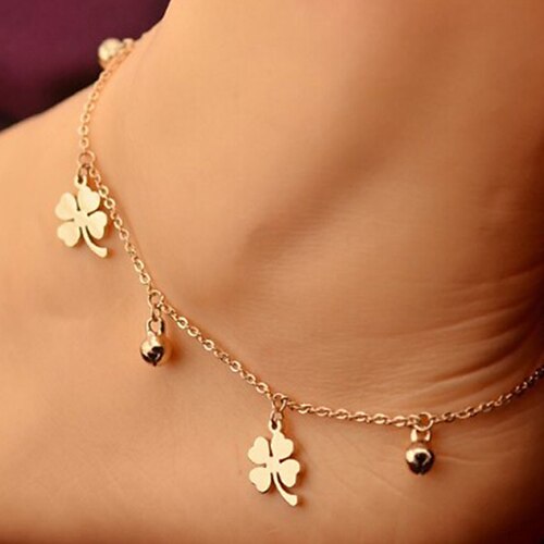 braccialetto alla caviglia stile sveglio Semplice Per donna Gioielli per corpo Per Giornaliero Per eventi Classico Lega Fiore decorativo Argento Oro 1 pc
braccialetto alla caviglia stile sveglio Semplice Per donna Gioielli per corpo Per Giornaliero Per eventi Classico Lega Fiore decorativo Argento Oro 1 pc